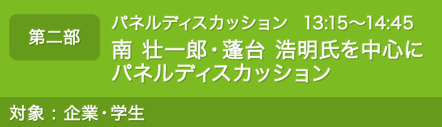 第二部 パネルディスカッション