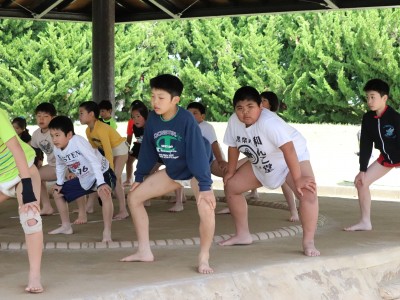 ４月度　わんぱく相撲浜松場所　練習・説明会