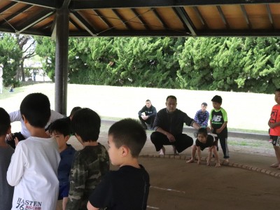 ４月度　わんぱく相撲浜松場所　練習・説明会