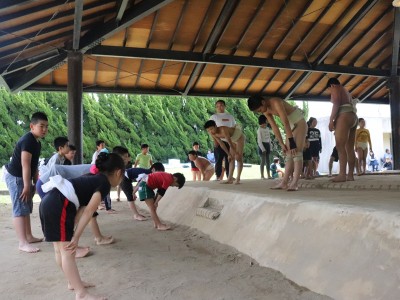 ４月度　わんぱく相撲浜松場所　練習・説明会