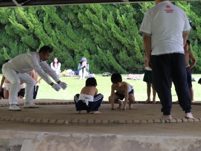 ４月度　わんぱく相撲浜松場所　練習・説明会