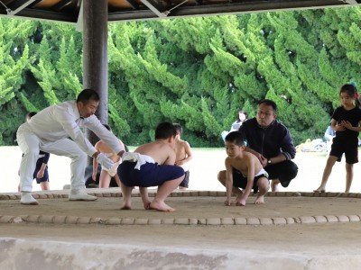 ４月度　わんぱく相撲浜松場所　練習・説明会