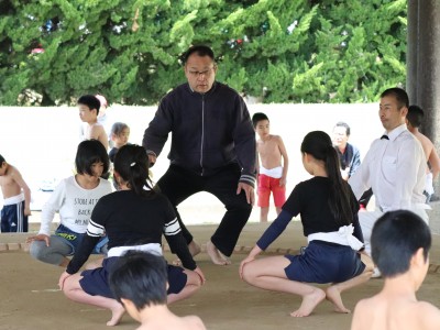 ４月度　わんぱく相撲浜松場所　練習・説明会