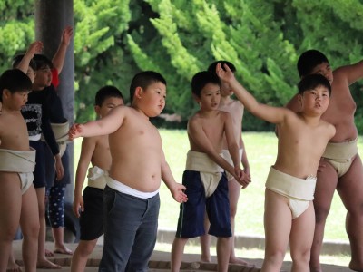 ４月度　わんぱく相撲浜松場所　練習・説明会