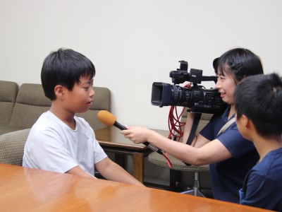 ９月度　鈴木康友名誉団長へ、はままつ少年の船の報告