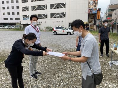 ９月１９日献血活動