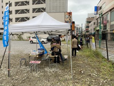 ９月１９日献血活動