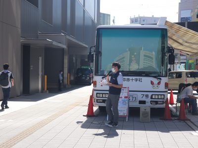 １０月３日献血活動