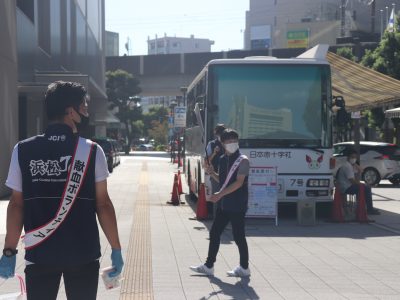 １０月３日献血活動