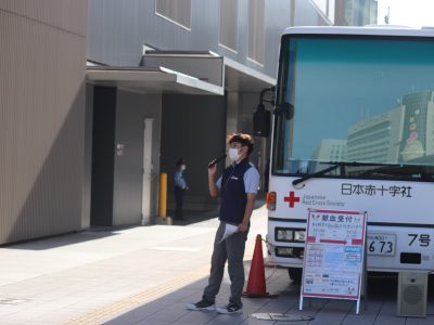 １０月３日献血活動