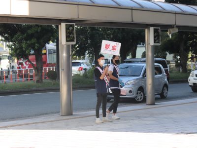 １０月３日献血活動