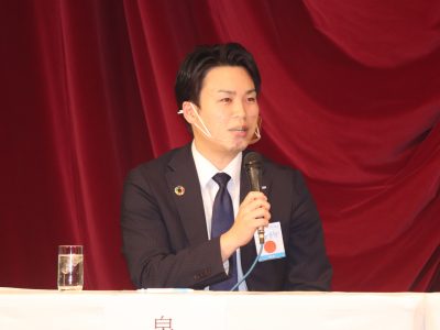 １１月度例会「ＪＣＩ会頭小嶋隆文君講演会」