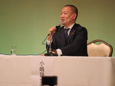 １１月度例会「ＪＣＩ会頭小嶋隆文君講演会」