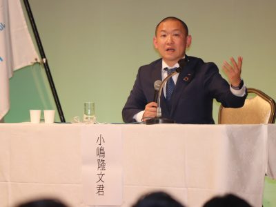 １１月度例会「ＪＣＩ会頭小嶋隆文君講演会」