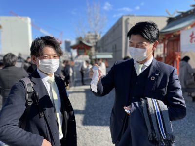 五社神社参拝