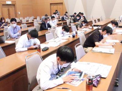 ８月度例会「はままつ投資コンテスト～地元企業でバーチャル投資～」