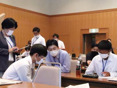 ８月度例会「はままつ投資コンテスト～地元企業でバーチャル投資～」