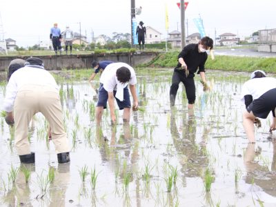 マイ（米）ホームスマイル～食への感謝を育もう～田植え体験