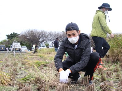 マイ（米）ホームスマイル～食への感謝を育もう～稲刈り