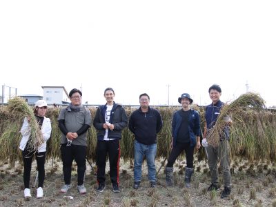 マイ（米）ホームスマイル～食への感謝を育もう～稲刈り