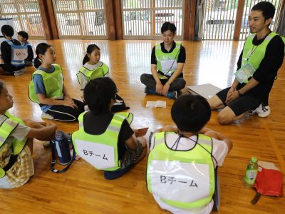 「サバイバルキャンプ〜目指せ！未来の防災リーダー〜」事前オリエンテーション