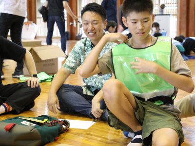 「サバイバルキャンプ〜目指せ！未来の防災リーダー〜」事前オリエンテーション