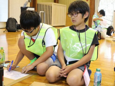 「サバイバルキャンプ〜目指せ！未来の防災リーダー〜」事前オリエンテーション