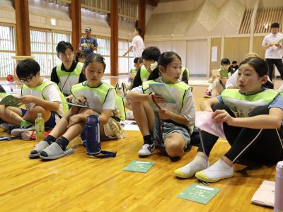 「サバイバルキャンプ〜目指せ！未来の防災リーダー〜」事前オリエンテーション