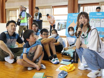 「サバイバルキャンプ〜目指せ！未来の防災リーダー〜」事前オリエンテーション