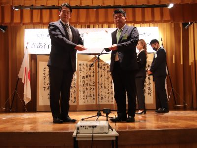 7月度例会及び後期入会式