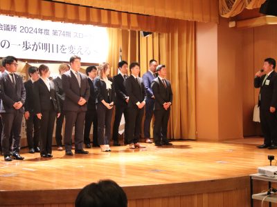 7月度例会及び後期入会式