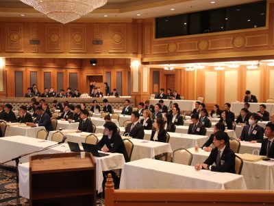 7月度例会及び後期入会式