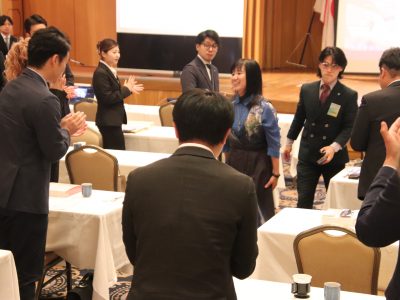 7月度例会及び後期入会式