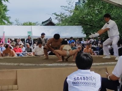わんぱく相撲静岡県大会三嶋場所