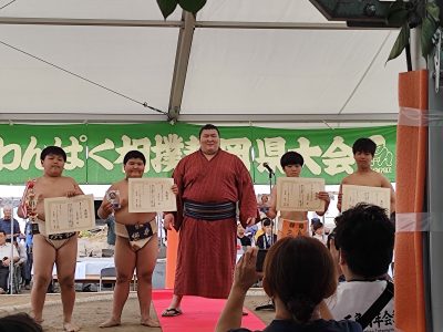 わんぱく相撲静岡県大会三嶋場所