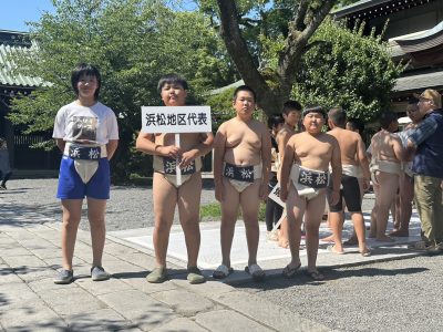 わんぱく相撲静岡県大会三嶋場所