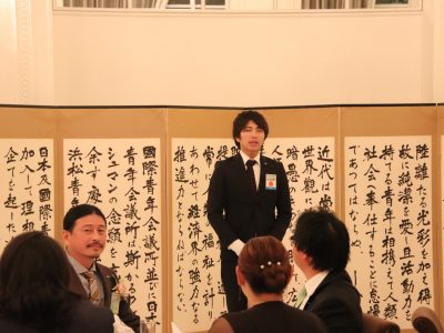 12月度例会「卒業式典及び卒業忘年会」