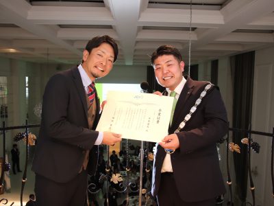 12月度例会「卒業式典及び卒業忘年会」