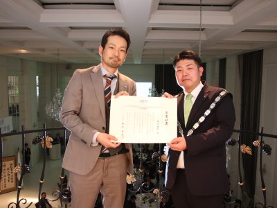 12月度例会「卒業式典及び卒業忘年会」
