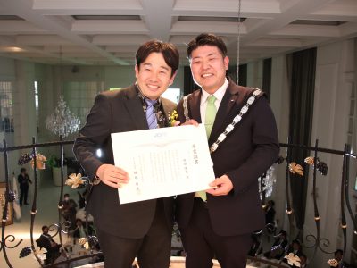 12月度例会「卒業式典及び卒業忘年会」