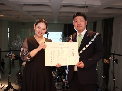 12月度例会「卒業式典及び卒業忘年会」