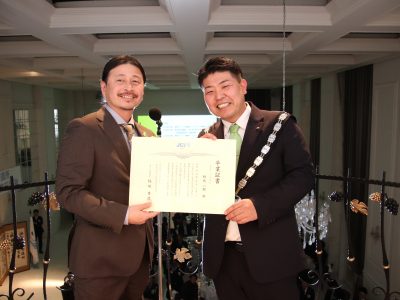 12月度例会「卒業式典及び卒業忘年会」