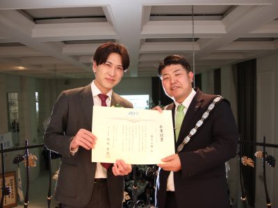 12月度例会「卒業式典及び卒業忘年会」