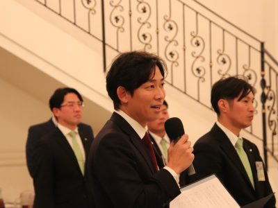 12月度例会「卒業式典及び卒業忘年会」