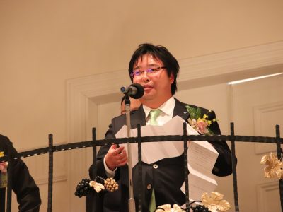 12月度例会「卒業式典及び卒業忘年会」