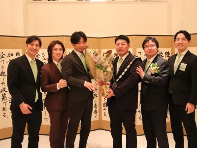 12月度例会「卒業式典及び卒業忘年会」