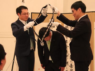 12月度例会「卒業式典及び卒業忘年会」