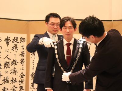 12月度例会「卒業式典及び卒業忘年会」