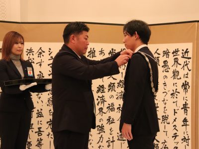 12月度例会「卒業式典及び卒業忘年会」