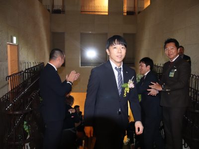12月度例会「卒業式典及び卒業忘年会」